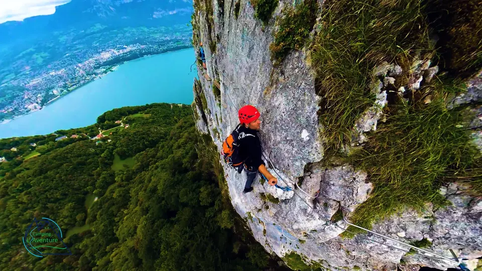 Het landschap rond l'Aventure